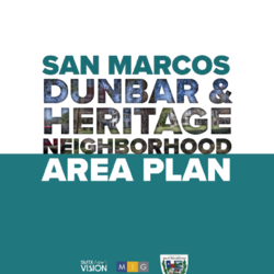 City of San Marcos - Draft Dunbar & Heritage Neighborhood Area Plan thumbnail icon